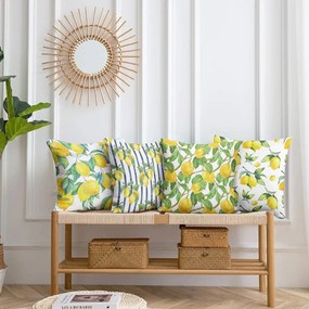 Federe in set da 4 43x43 cm Lemons - Mila Home