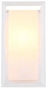 Globo 31982W - Applique da esterno LOGANA 1xE27/60W/230V IP44 bianco