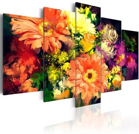 Quadro Spring Collage  Colore colorful, Dimensioni e Misure 200x100