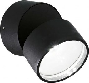 Ideal Lux - Applique da esterno LED OMEGA LED/7W/230V CRI 90 IP54 nero