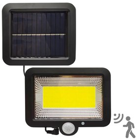 Riflettore LED solare con sensore DUO LED/1W/3,7V 1200 mAh IP44
