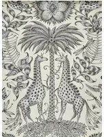 Clarke & Clarke Carta da parati Kruger - Monochrome