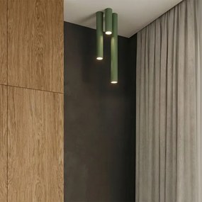 Sollux SL.2071 - Faretto LAGOS 1xGU10/10W/230V verde