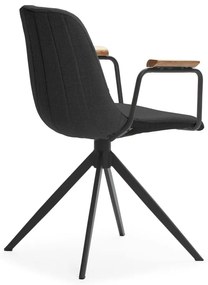 Set di sedie da pranzo nere in un Set di Tali - Marckeric