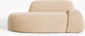 Divano 2 posti in bouclé con chaise longue Wolke