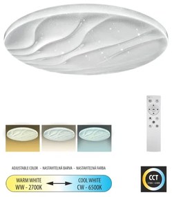Plafoniera LED dimmerabile LIKA LED/36W/230V 2700-6500K + telecomando