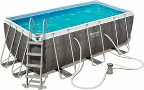 56722 piscina fuoriterra con struttura metallo 412x201xH122 cm completa - Bestway