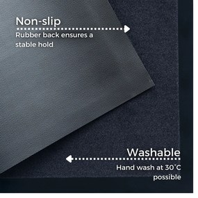 Tappetino nero, 45 x 75 cm Maison - Ragami