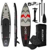 Stand Up Paddle Board Race - Tavola da SUP gonfiabile 315X70X15 cm con sediolino pagaia regolabile, cavigliera, gonfiatore, kit riparazione borsa trasporto idonea SUP agonistico. Peso Max 140kg