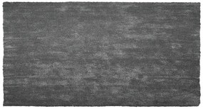 Tappeto shaggy grigio scuro 80 x 150 cm DEMRE Beliani