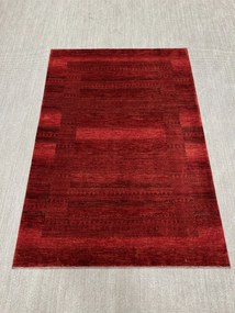 Loribaft Tappeto 160 x 240 Rosso (Iran) Annodato A Mano