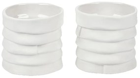 Candelieri in porcellana in set da tè 2 pezzi Ribbon - Mette Ditmer Denmark