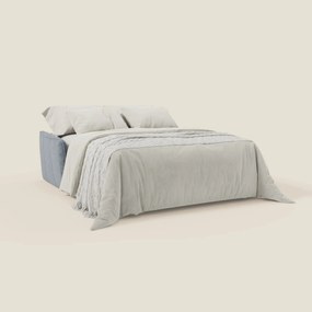 Elios Divano letto con morbidi cuscini spalliera in tessuto smacchiabile T24 carta da zucchero