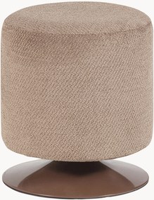 Pouf girevole in bouclé Islen