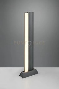 Mariza palo alto da esterno led 16w 1800lm, 3000k fusione alluminio...