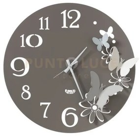 Orologio da parete particolare butterfly flowers piccolo fango e al...