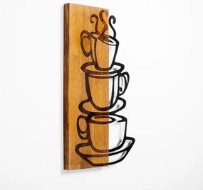 Decorazione da muro 58x34 cm tazze