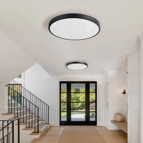 Brilagi - Lampada LED dimmerabile GLASS POOL DOUBLE LED/80W/230V 60 cm nero + telecomando