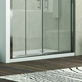 Doccia nicchia 150cm a doppio scorrevole KF6000 - KAMALU