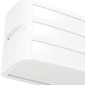 Eglo 900809 - Applique da esterno CAMARDA 1xE27/40W/230V bianco IP54