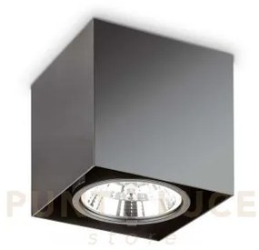 Lampada da soffitto mood pl1 d15 square nero