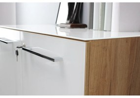 Armadio bianco naturale in rovere 80x120 cm Monteria - Germania