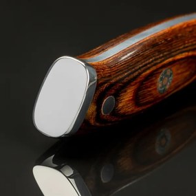 Gudaro - Coltello da chef in acciaio damasco FENG 8", 67 strati d'acciaio, lunghezza 20 cm