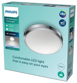 Philips - Plafoniera da bagno LED DORIS LED/17W/230V 4000K IP44