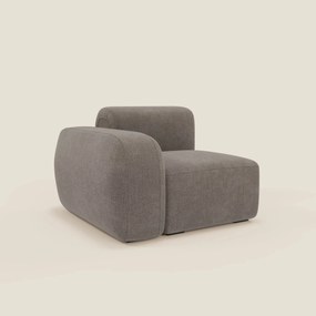 BonBon modulo terminale 105 cm sinistro o destro - tessuto smacchiabile T23 talpa