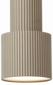 Brilliant - Lampadario a sospensione con filo CADIZ 1xGU10/10W/230V diametro 12,5 cm bronzo