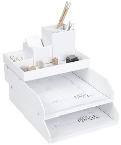 Organizer in cartone per documenti in set da 2 Hakan - Bigso Box of Sweden