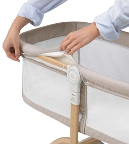 Lionelo - Lettino da viaggio MALIN EVO Beige naturale