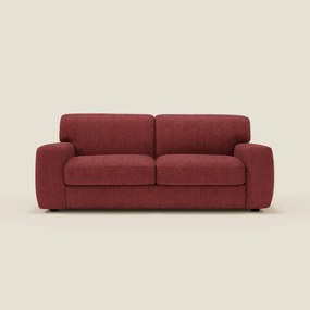Cloud Divano letto materasso H17 cm dai morbidi cuscini in tessuto impermeabile T06 rosso