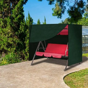 Copertura per altalena da giardino 215 x 153 x 145 cm