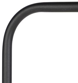 Lampada da terra moderna nera - Lofty