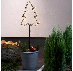 Eglo 411176 - Decorazione natalizia da esterno SPIKY LED/3xAA IP44 albero