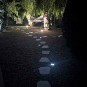 5 Pezzi - Segnapasso Solare da Incasso INTERRIOR