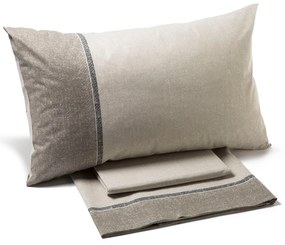Completo Lenzuola in Cotone City Style Matrimoniale Caleffi