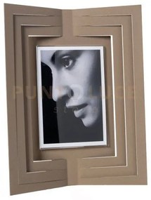 Portafoto di design vibra grande beige