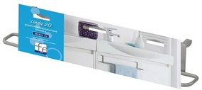 Portasciugamani 38 cm in acciaio grigio con libera installazione