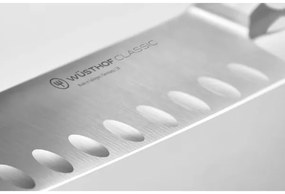 Wüsthof - Coltello da cucina Santoku CLASSIC 14 cm, bianco