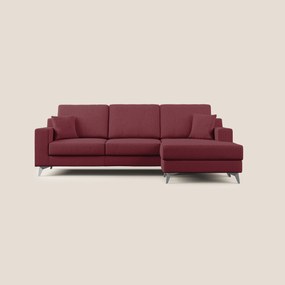 Michael Divano angolare REVERSIBILE in tessuto impermeabile T03 rosso
