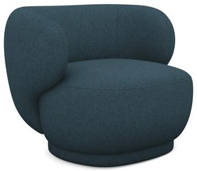 Poltrona color petrolio Hina – Makamii