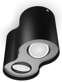 Philips - Faretto LED dimmerabile Hue PILLAR 2xGU10/4,2W/230V + +TC nero