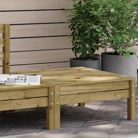Poggiapiedi Da Giardino İn Legno Impregnato Di Pino /
