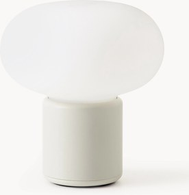 Lampada da tavolo piccola portatile Karl-Johan, luce regolabile