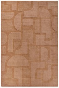 Tappeto in lana con motivo in rilievo Alexis