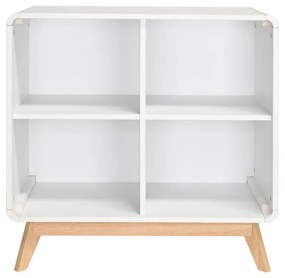 Libreria bianca 75x75 cm Cassie - Støraa