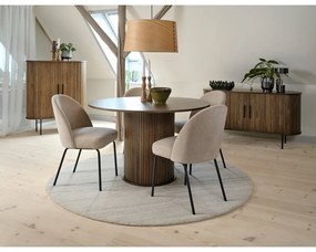 Tavolo da pranzo rotondo in rovere ø 120 cm Nola - Unique Furniture