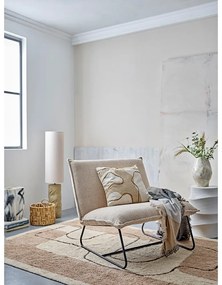 Lampada da terra colore naturale con paralume in tessuto (altezza 110 cm) Payah - Bloomingville